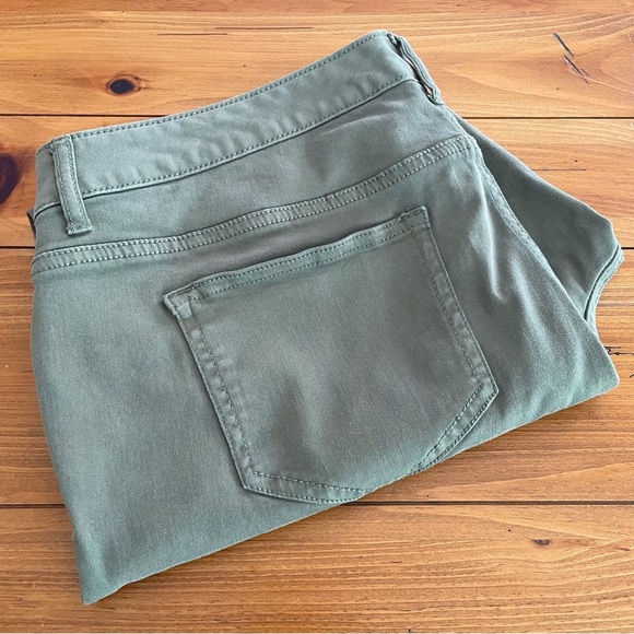 Maurice’s Green High Waisted Jeggings Size 18 Reg (Hemmed to Petite Length) - Picture 1 of 13